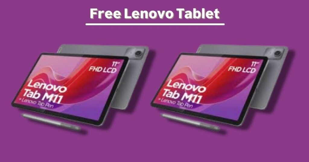 Free Lenovo Tablet