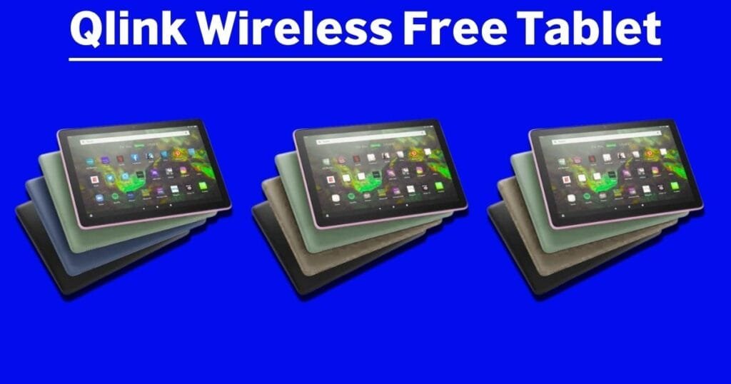 Qlink Wireless free tablet