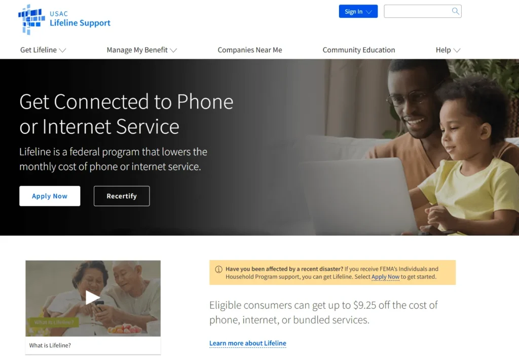 lifelinesupport org application