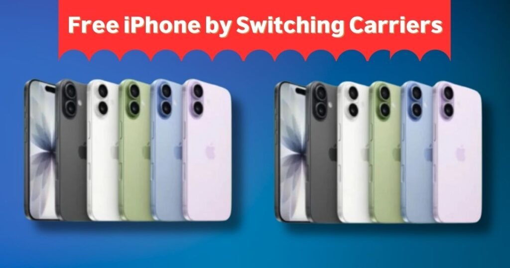 Free iPhone by Switching Carriers
